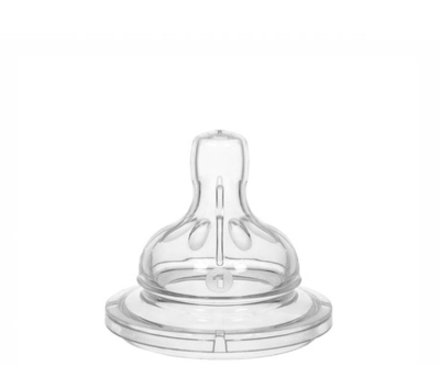 Wee Baby Silikon Biberon Emziği Geniş Ağızlı No:1 (Askılı) (Wee 828) Bebek - Wee Baby