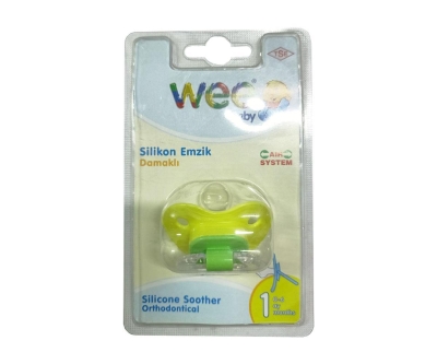 Wee Baby Silikon Emzik Damaklı No:1 0-6 Ay / 841 - Wee Baby