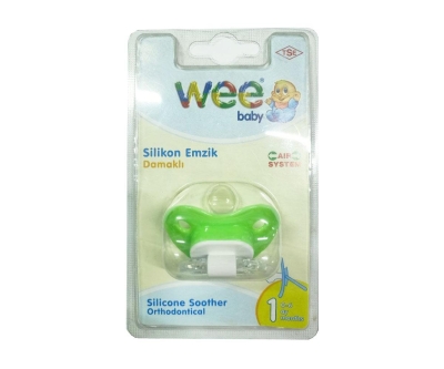 Wee Baby Silikon Emzik Damaklı No:1 0-6 Ay / 841 - Wee Baby