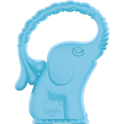 Wee Baby Zoo Diş Kaşıyıcı Mavi Fil-8690797103897 - Wee Baby