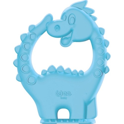 Wee Zoo Diş Kaşıyıcı Mavi Zürafa-8690797103897 - Wee Baby