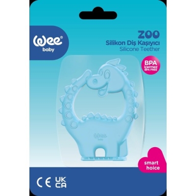 Wee Zoo Diş Kaşıyıcı Mavi Zürafa-8690797103897 - 2