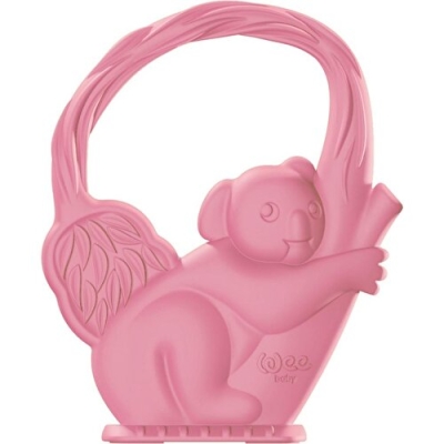 Wee Zoo Diş Kaşıyıcı Pembe Koala-8690797103897 - Wee Baby