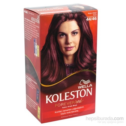 Wella Koleston Kıt 44/46 Koyu Ateşli Kızıl 3614229710557 - 1