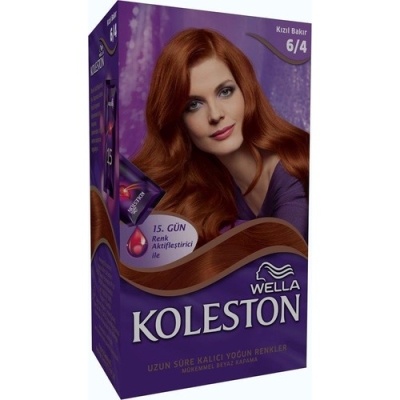 Wella Koleston Kıt 6/4 Kızıl Bakır 3614229710502 - Wella