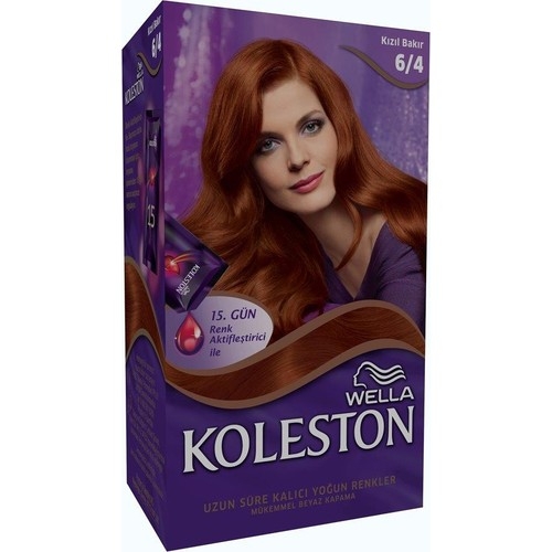 Wella Koleston Kıt 6/4 Kızıl Bakır 3614229710502 - 1