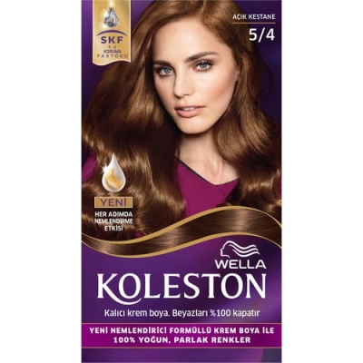 Wella Koleston Kit Saç Boyası 5/4 Açık Kestane 3614229710250 - Wella