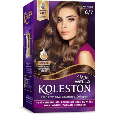 Wella Koleston Kit Saç Boyası 6/7 Çikolata Kahve - 2