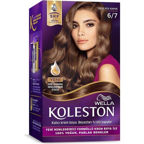 Wella Koleston Kit Saç Boyası 6/7 Çikolata Kahve - 2