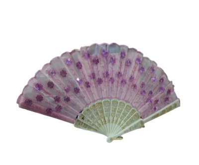 Yelpaze Pullu Pembe Renk - Yelpaze