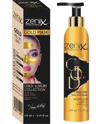 Zenix Peel Off Gold Face Mask 130 Ml Altın Maske - 2